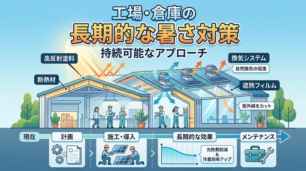 長期的に見た暑さ対策の考え方