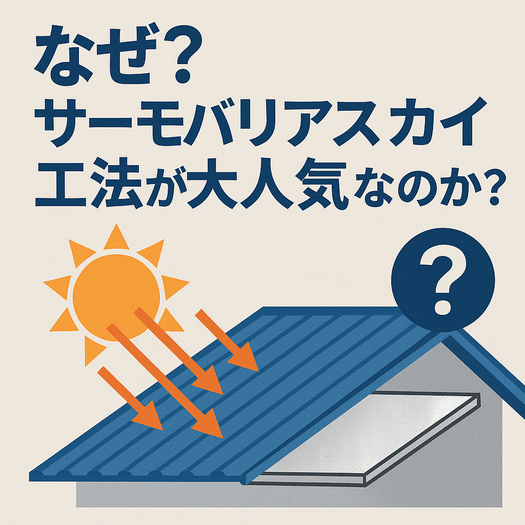 なぜ?サーモバリアスカイ工法が大人気なのか?