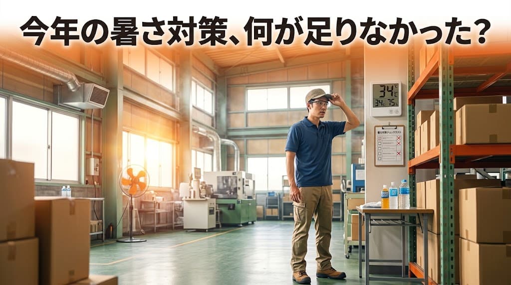 今年の暑さ対策、何が足りなかった?