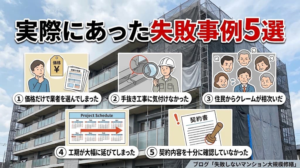 実際にあった失敗事例5選